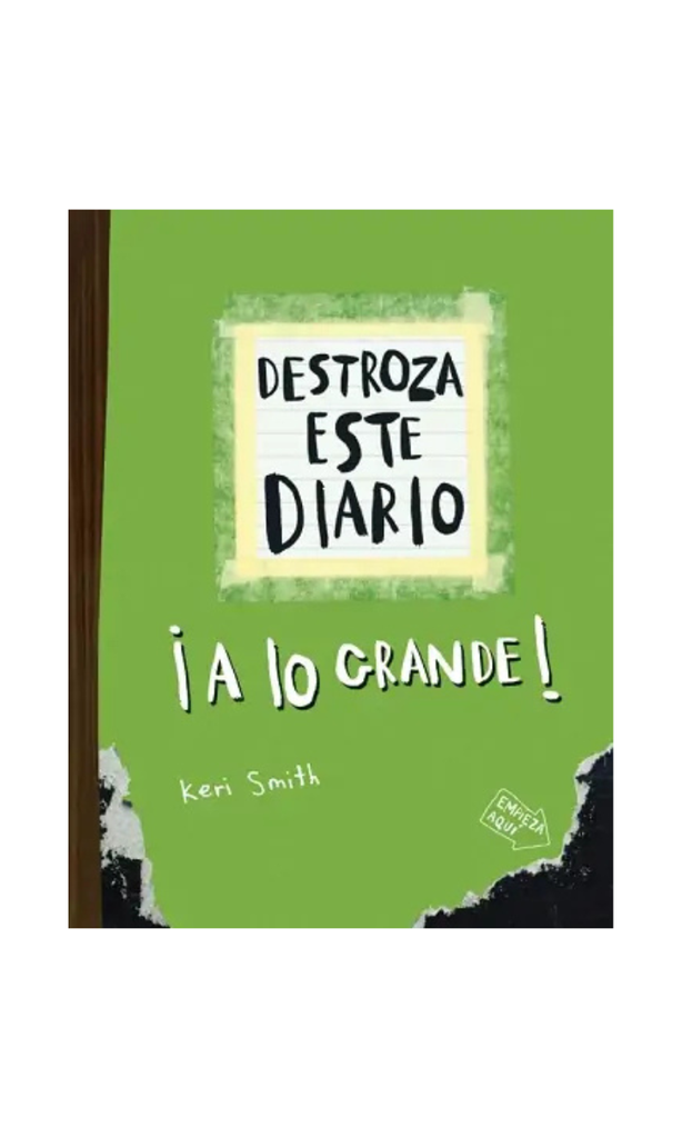 Destroza este diario. A lo grande - Verde flúor