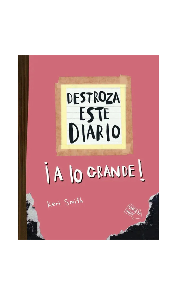 Destroza este diario. A lo grande - Naranja flúor