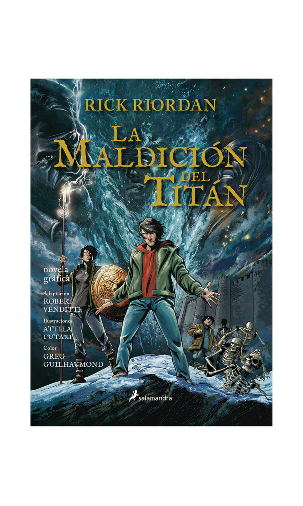 Percy Jackson y los Dioses del Olimpo 3. La Maldición del Titán (Novela gráfica)