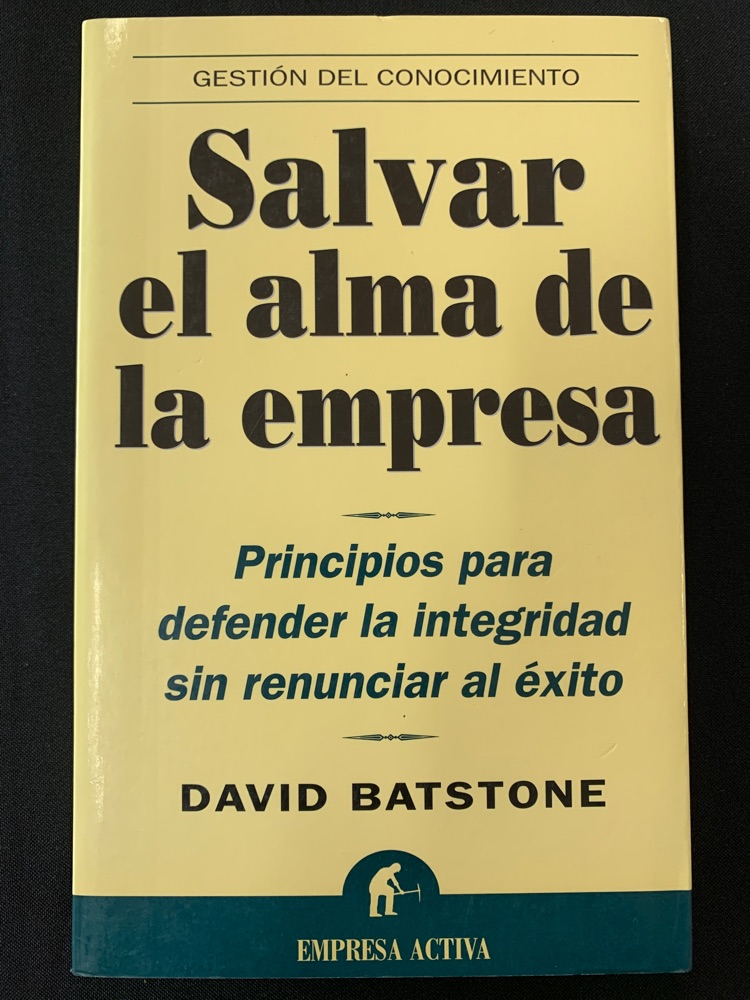 [9788495787514BOOK] Salvar el alma de la empresa