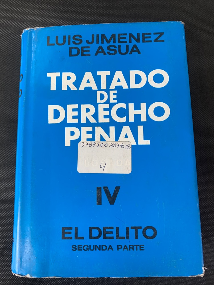 Tratado de derecho penal IV