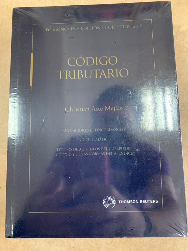 Código tributario 2019. Edición oficial