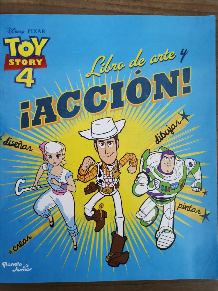 Toy Story 4. Libro de arte y ¡acción!