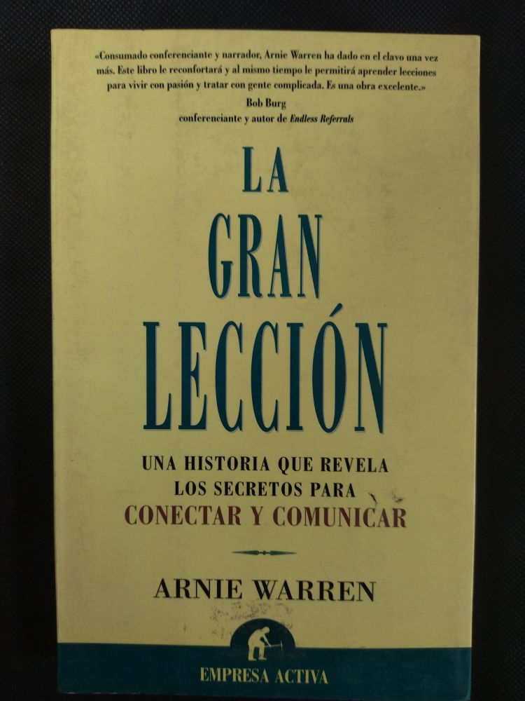 [9788495787958BOOK] La gran lección. Una historia que revela los secre...