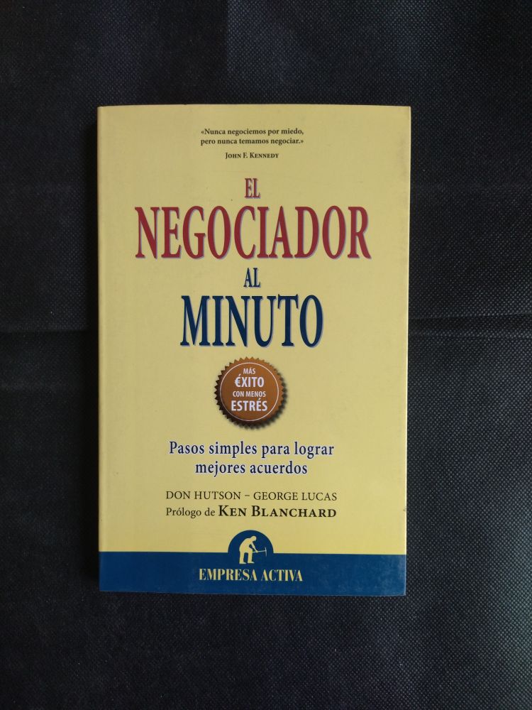 [9788492452729BOOK] El negociador al minuto