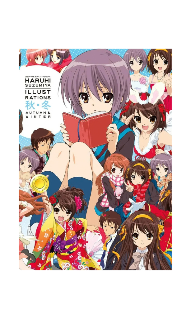 Haruhi Suzumiya Illustrations - Autumn & Winter [Libro De Arte] (En Inglés) - USA