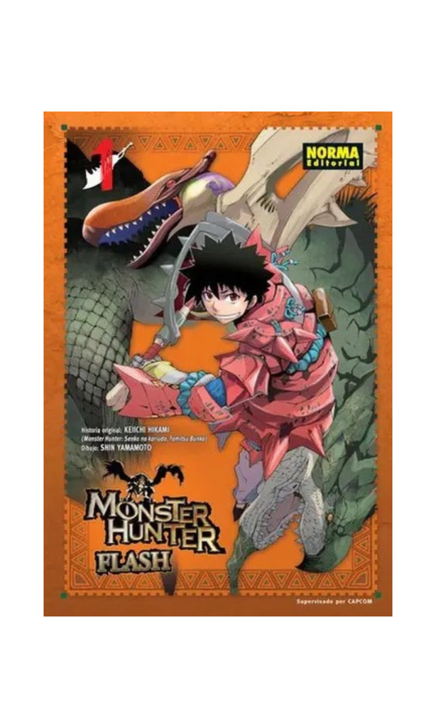 [9788467918908BOOK] Monster Hunter - Flash! 01 - España